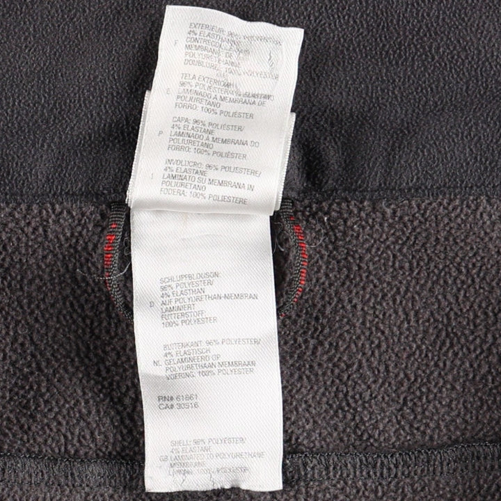 THE NORTH FACE Softshell Jacket, Men's M size polyester black type Vintage Second Hand