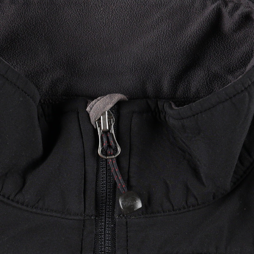 THE NORTH FACE Softshell Jacket, Men's M size polyester black type Vintage Second Hand