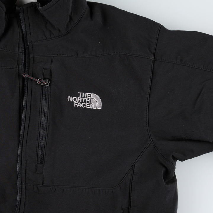 THE NORTH FACE Softshell Jacket, Men's M size polyester black type Vintage Second Hand