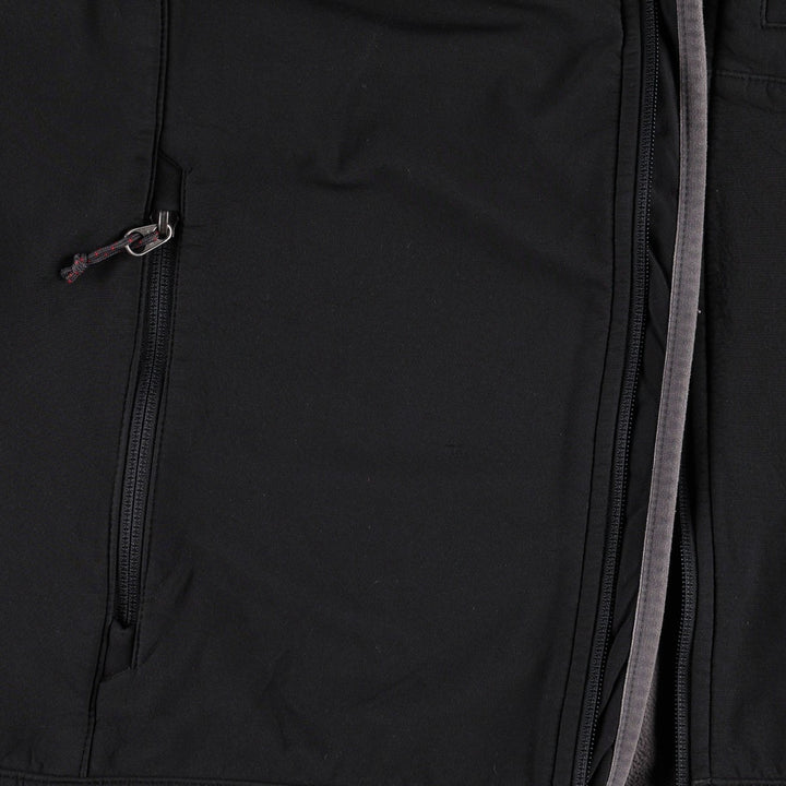 THE NORTH FACE Softshell Jacket, Men's M size polyester black type Vintage Second Hand