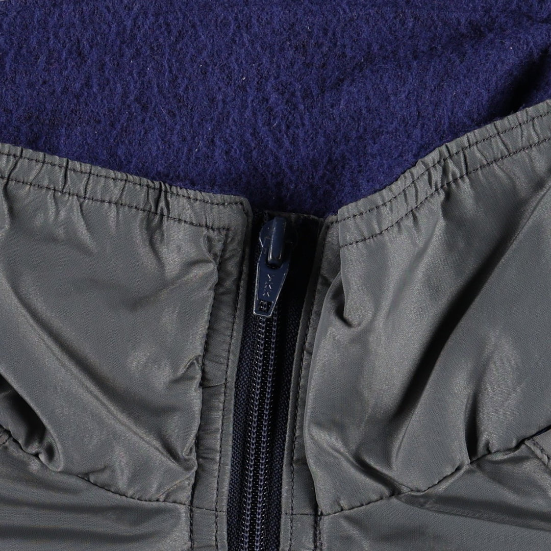 Vintage 80s-90'S LLBean nylon jacket, made in USA, men's size M equivalent. Nylon Charcoal Vintage Second Hand