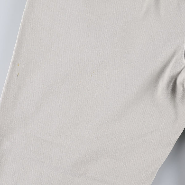 Ralph Lauren POLO RALPH LAUREN Two-pleat chino pants for men, size W34 cotton ivory Vintage Second Hand