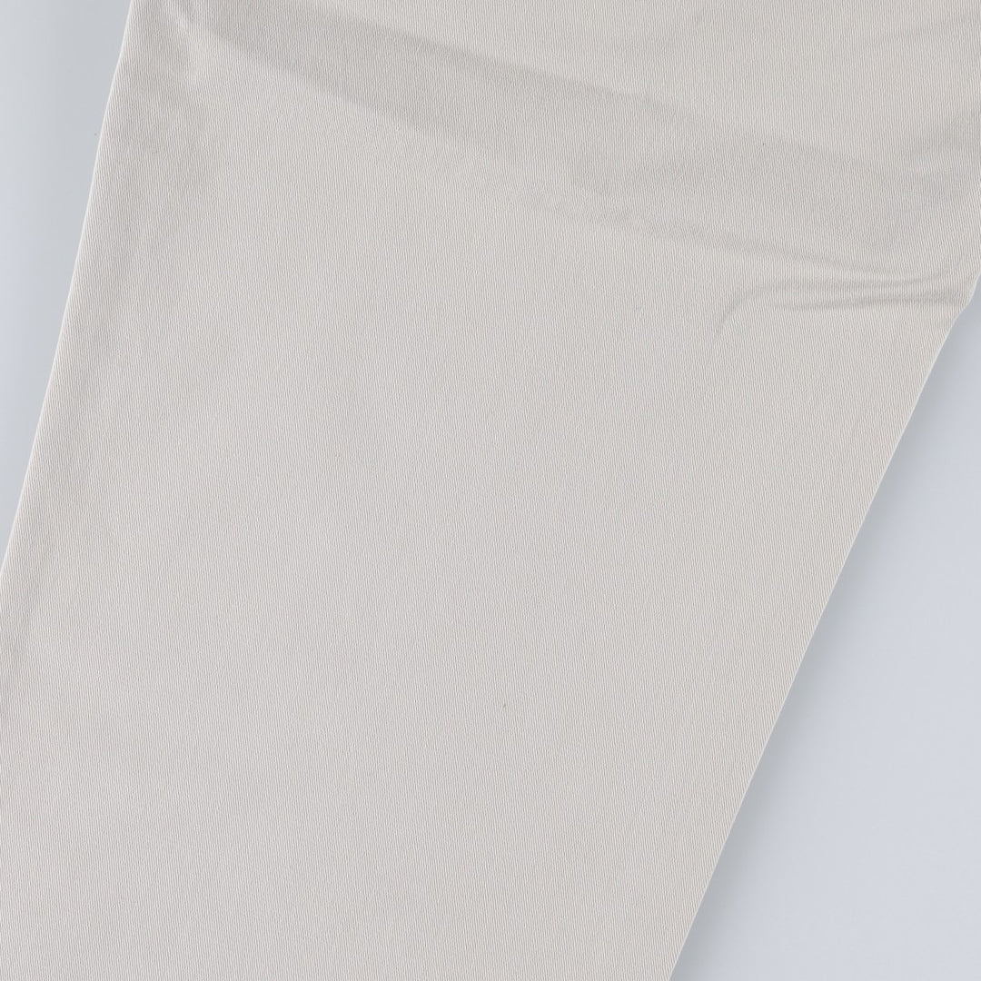 Ralph Lauren POLO RALPH LAUREN Two-pleat chino pants for men, size W34 cotton ivory Vintage Second Hand