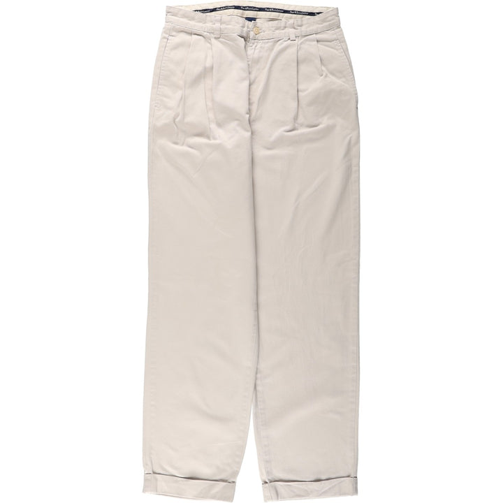 Ralph Lauren POLO RALPH LAUREN Men's Chino Pants, Size W32 cotton ivory Vintage Second Hand