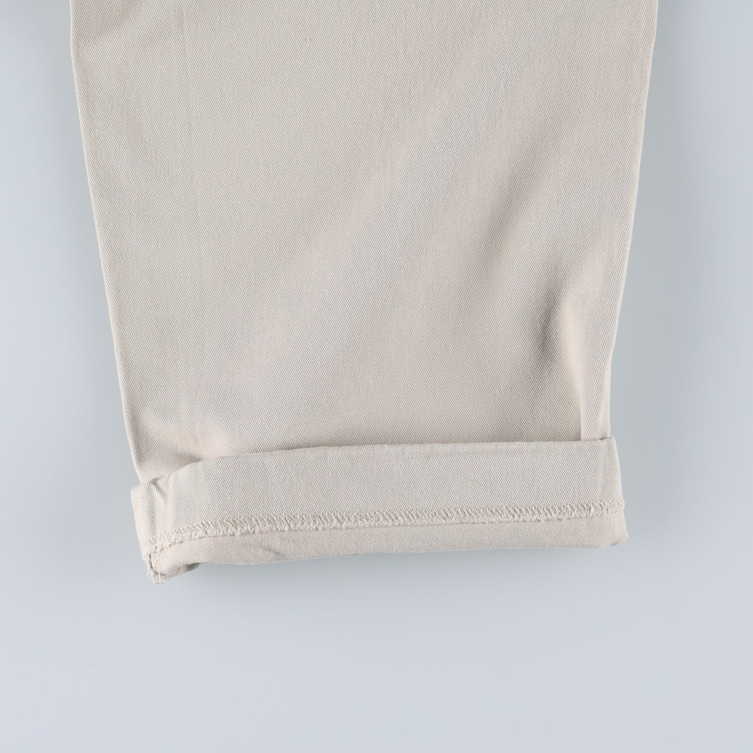 Ralph Lauren POLO RALPH LAUREN Men's Chino Pants, Size W32 cotton ivory Vintage Second Hand