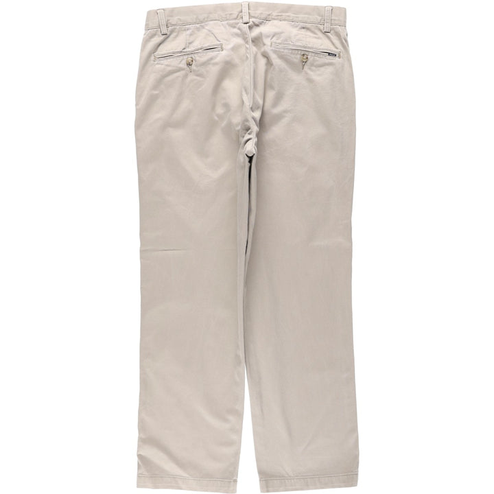 Ralph Lauren chino pants, men's size W35 (approx.) cotton ivory Vintage Second Hand
