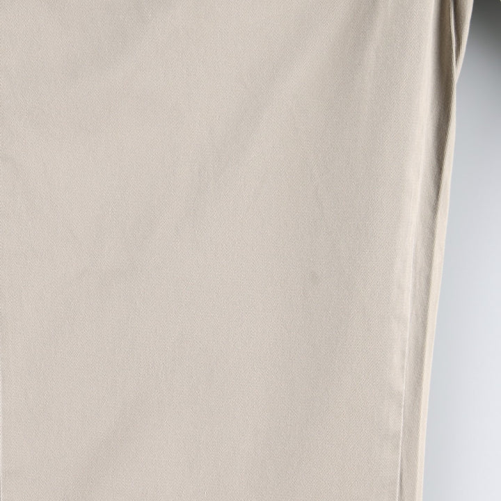 Ralph Lauren chino pants, men's size W35 (approx.) cotton ivory Vintage Second Hand