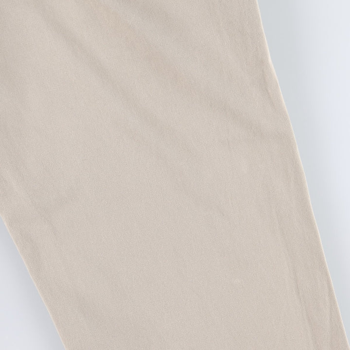 Ralph Lauren chino pants, men's size W35 (approx.) cotton ivory Vintage Second Hand