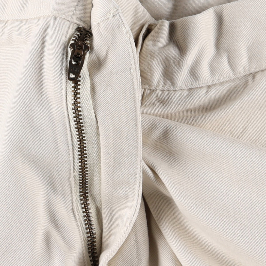 Ralph Lauren PROSPECT PANT Chino Pants, Men's W34 (approx.) cotton pale white type Vintage Second Hand