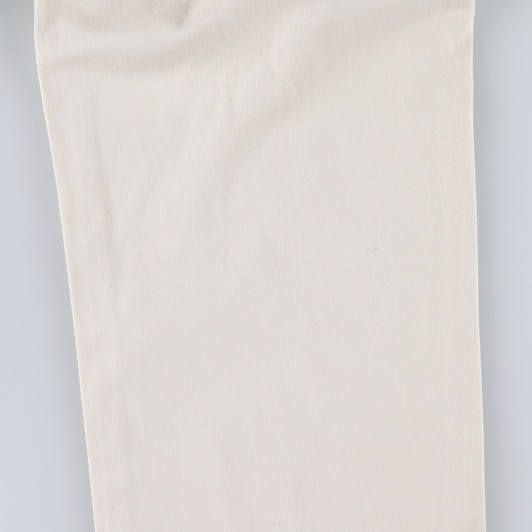 Ralph Lauren PROSPECT PANT Chino Pants, Men's W34 (approx.) cotton pale white type Vintage Second Hand