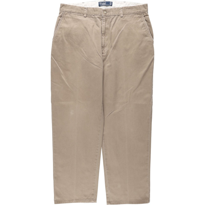 Ralph Lauren POLO by Ralph Lauren Chino Pants Men's W35 equivalent cotton beige type brown Vintage Second Hand