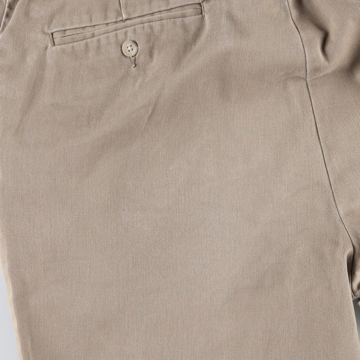 Ralph Lauren POLO by Ralph Lauren Chino Pants Men's W35 equivalent cotton beige type brown Vintage Second Hand