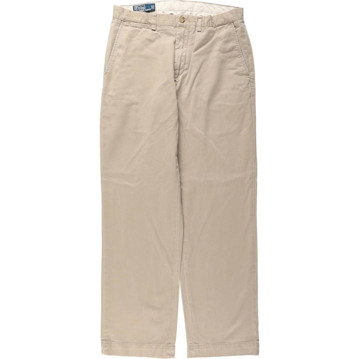 Ralph Lauren POLO by Ralph Lauren PRESTON PANT Chino pants for men, equivalent to W32 cotton Beige type Vintage Second Hand