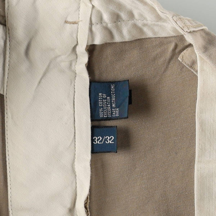 Ralph Lauren POLO by Ralph Lauren PRESTON PANT Chino pants for men, equivalent to W32 cotton Beige type Vintage Second Hand