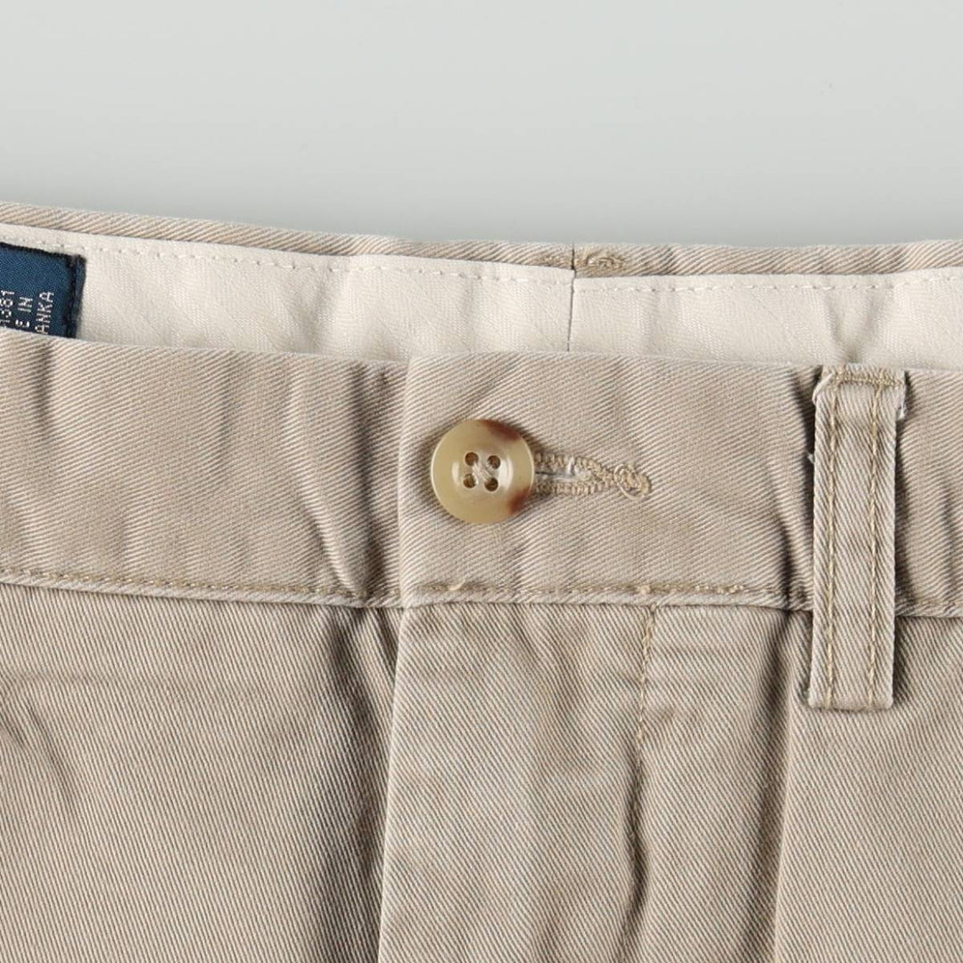 Ralph Lauren POLO by Ralph Lauren PRESTON PANT Chino pants for men, equivalent to W32 cotton Beige type Vintage Second Hand