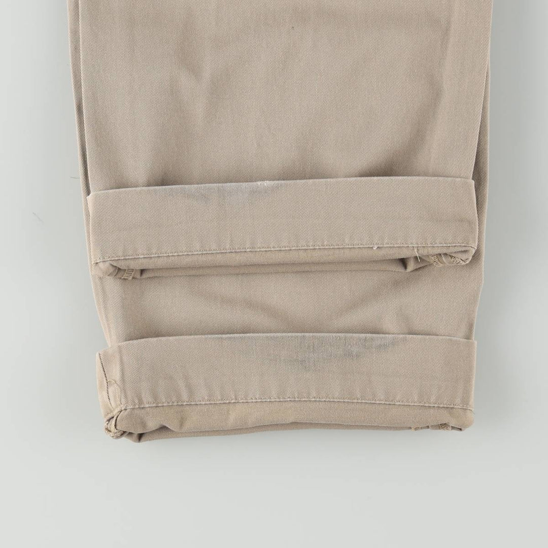 Ralph Lauren POLO by Ralph Lauren PRESTON PANT Chino pants for men, equivalent to W32 cotton Beige type Vintage Second Hand