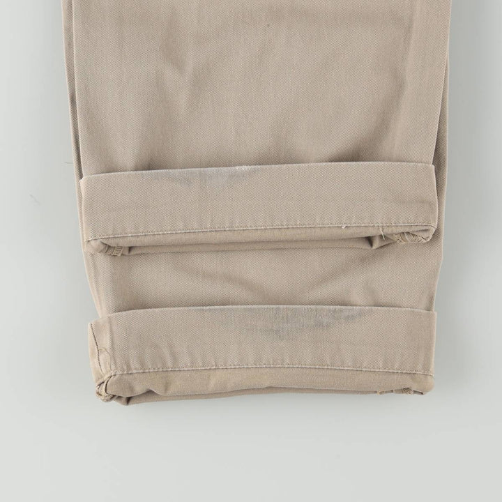 Ralph Lauren POLO by Ralph Lauren PRESTON PANT Chino pants for men, equivalent to W32 cotton Beige type Vintage Second Hand