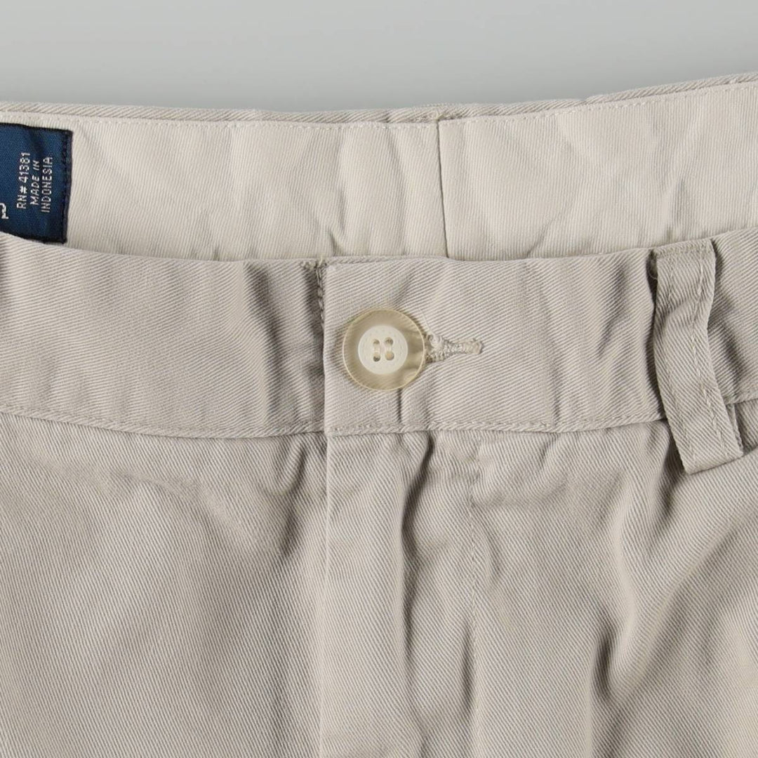 Ralph Lauren POLO by Ralph Lauren PROSPECT PANT Chino pants for men, equivalent to w35 cotton Beige type Vintage Second Hand