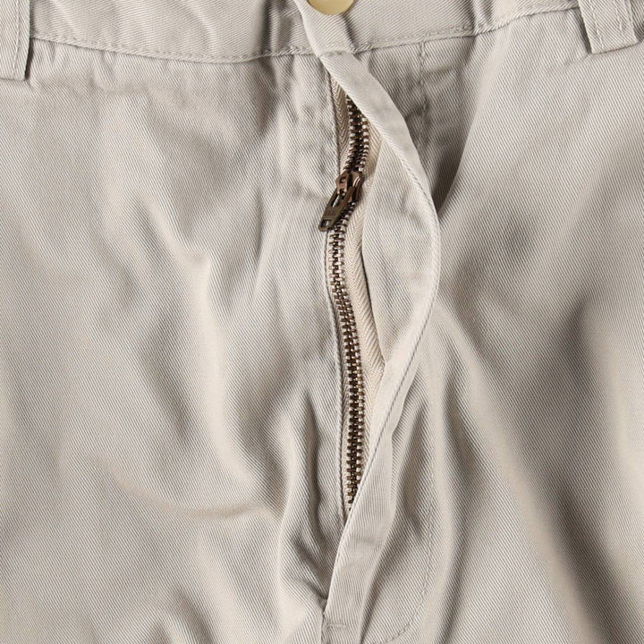 Ralph Lauren POLO by Ralph Lauren HAMMOND PANT, two-pleat chino pants, men's, w34 equivalent cotton Beige type Vintage Second Hand