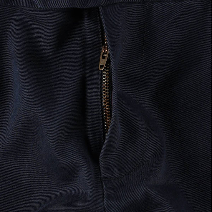 Brooks Brothers ADVANTAGE CHINO MILANO Chino Pants, Men's W34 (approx.) cotton navy blue type Vintage Second Hand