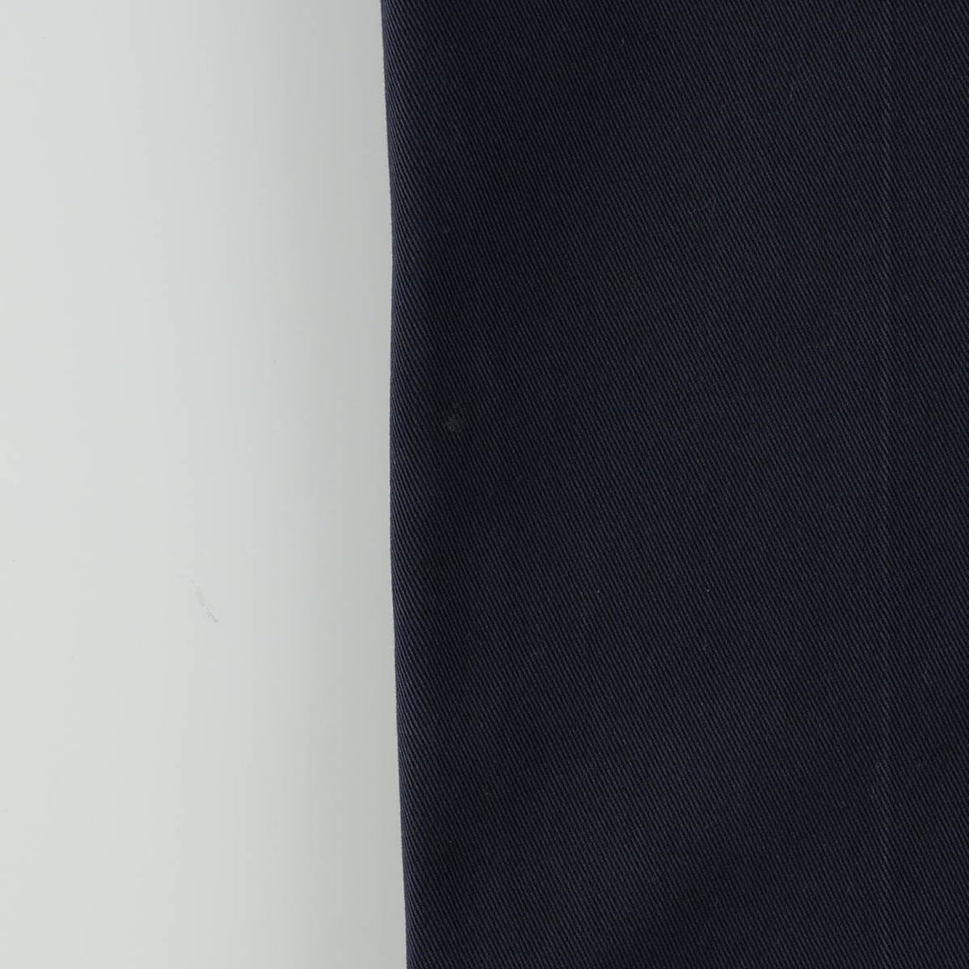Brooks Brothers ADVANTAGE CHINO MILANO Chino Pants, Men's W34 (approx.) cotton navy blue type Vintage Second Hand