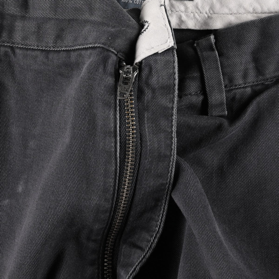 Ralph Lauren POLO by Ralph Lauren Two-pleat Chino Pants for Men, W36 cotton Charcoal Vintage Second Hand