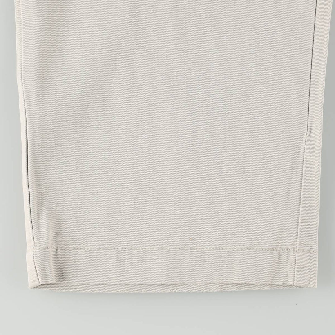 Ralph Lauren POLO by Ralph Lauren ANDREW PANT Chino Pants, Men's W35 equivalent, Two-pleat. cotton ivory Vintage Second Hand
