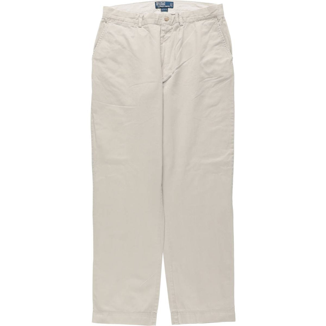 Ralph Lauren POLO by Ralph Lauren Chino Pants Men's W36 cotton ivory Vintage Second Hand