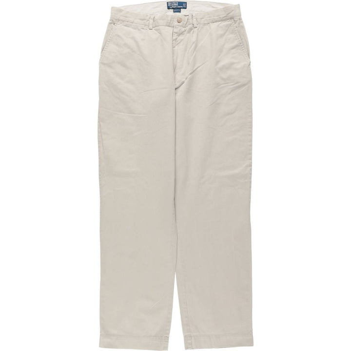 Ralph Lauren POLO by Ralph Lauren Chino Pants Men's W36 cotton ivory Vintage Second Hand