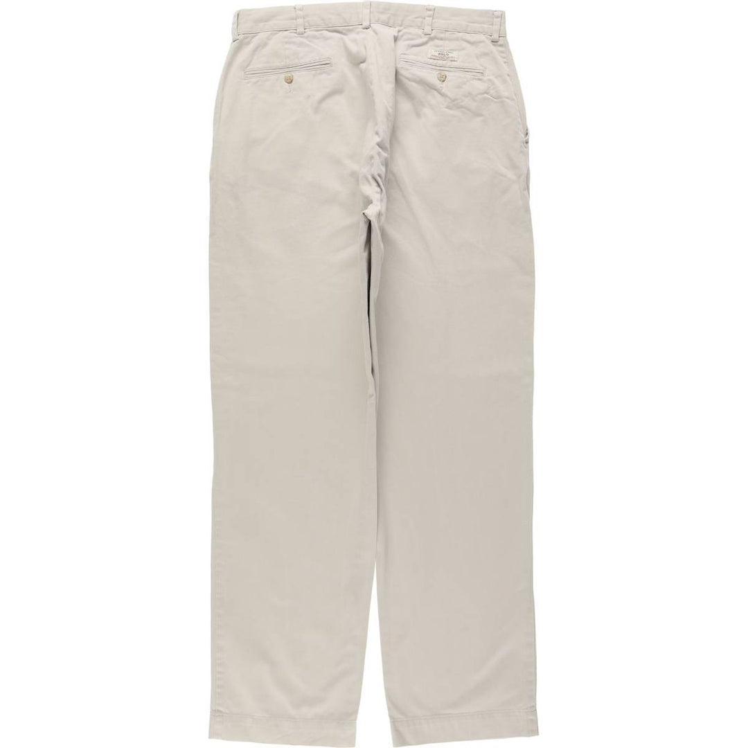 Ralph Lauren POLO by Ralph Lauren Chino Pants Men's W36 cotton ivory Vintage Second Hand