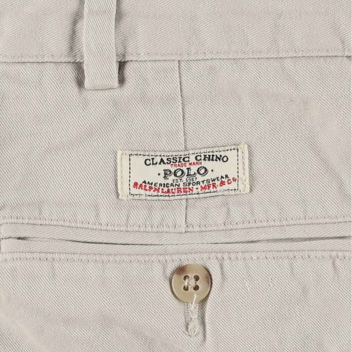 Ralph Lauren POLO by Ralph Lauren Chino Pants Men's W36 cotton ivory Vintage Second Hand