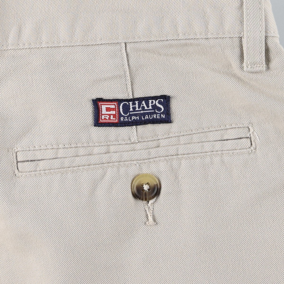 パンツ 90s CHAPS wide cotton chino pants W32 ラルフローレン Ralph Lauren CHAPS チャップス チノパンツ ツータック