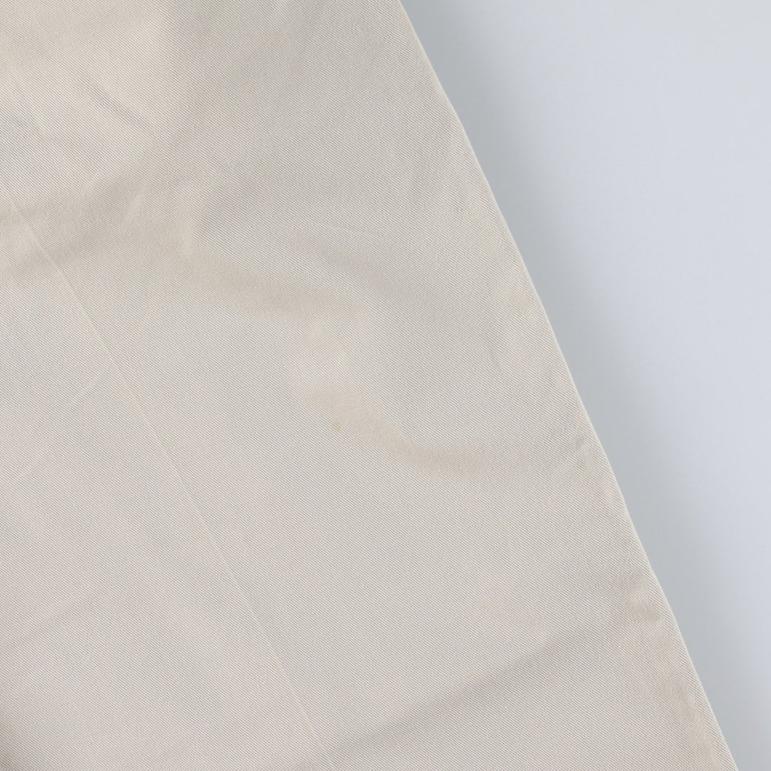 Ralph Lauren CHAPS Chino Pants, Two-Pleat, Men's Size W32 (approx.) cotton ivory Vintage Second Hand