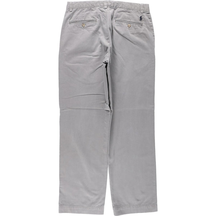 Ralph Lauren POLO by Ralph Lauren PRESTON PANT Chino pants for men, equivalent to W32 cotton gray type Vintage Second Hand