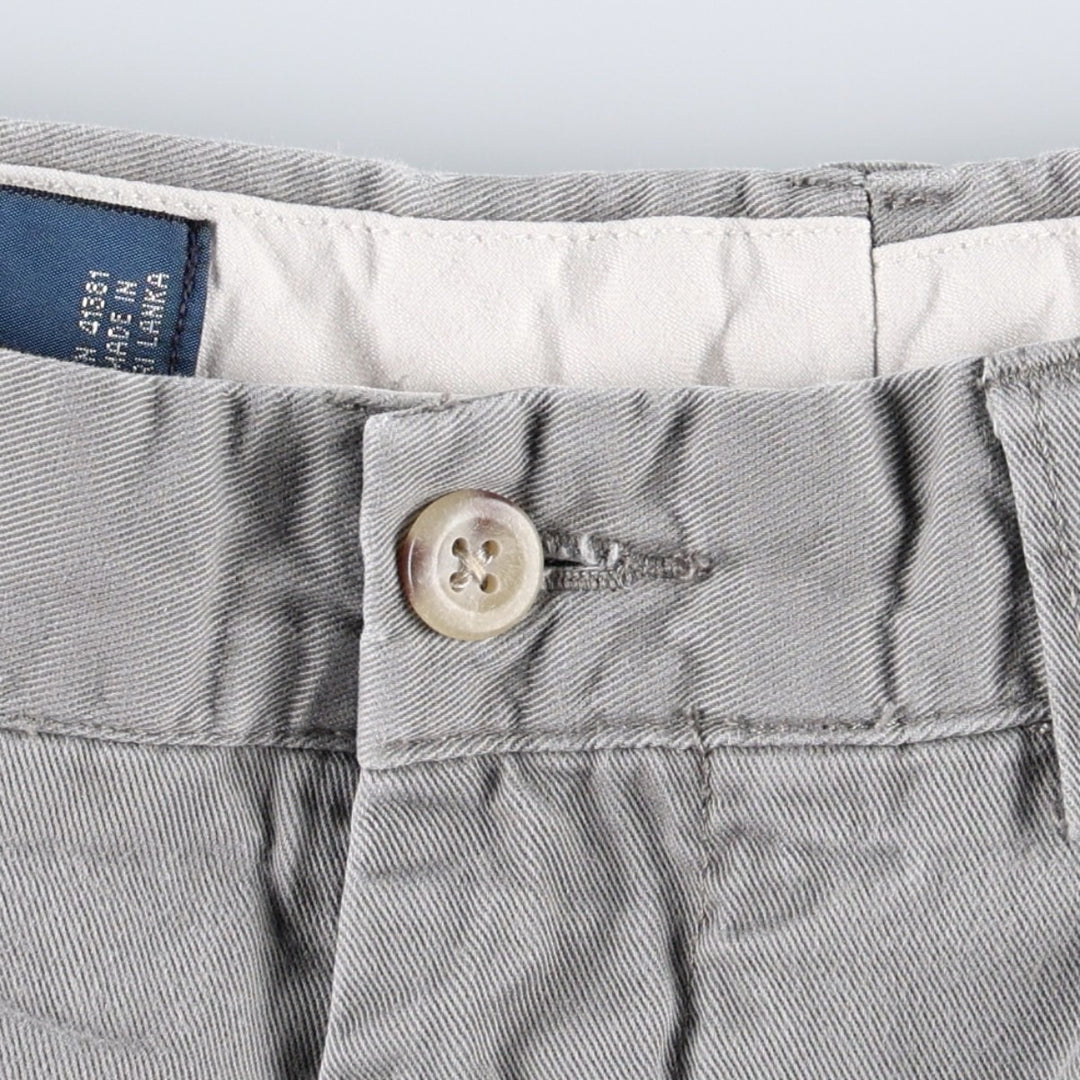 Ralph Lauren POLO by Ralph Lauren PRESTON PANT Chino pants for men, equivalent to W32 cotton gray type Vintage Second Hand