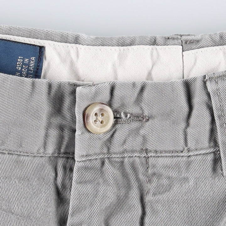 Ralph Lauren POLO by Ralph Lauren PRESTON PANT Chino pants for men, equivalent to W32 cotton gray type Vintage Second Hand