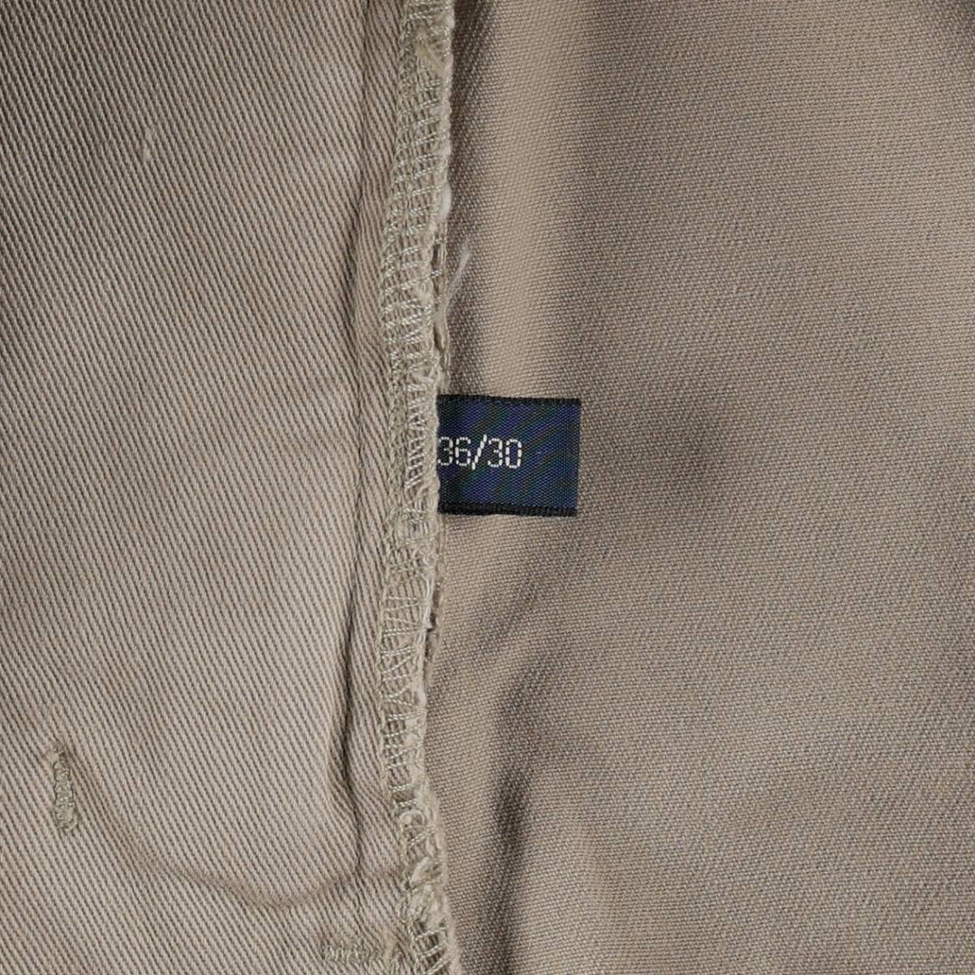 Ralph Lauren POLO RALPH LAUREN Chino Pants, Men's, Size W36 (approx.), Two-Pleat cotton Beige type Vintage Second Hand