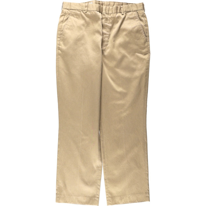Vintage LLBean chino pants from the 1990s, men's size W36 (approx.). cotton Beige type Vintage Second Hand