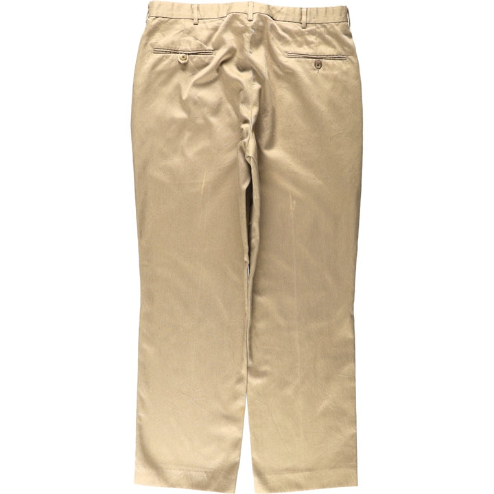 Vintage LLBean chino pants from the 1990s, men's size W36 (approx.). cotton Beige type Vintage Second Hand
