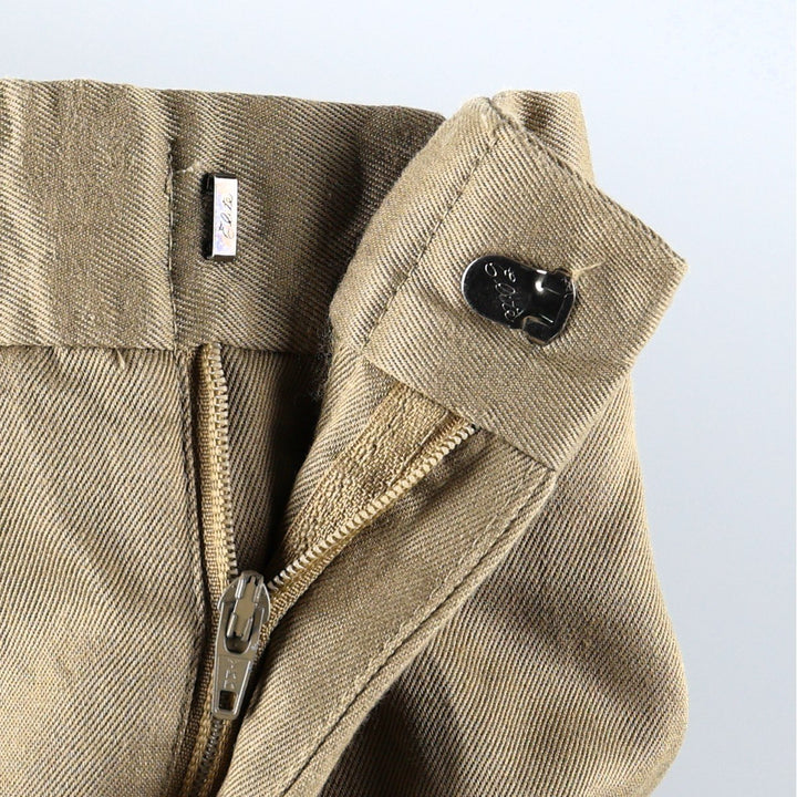 Vintage LLBean chino pants from the 1990s, men's size W36 (approx.). cotton Beige type Vintage Second Hand