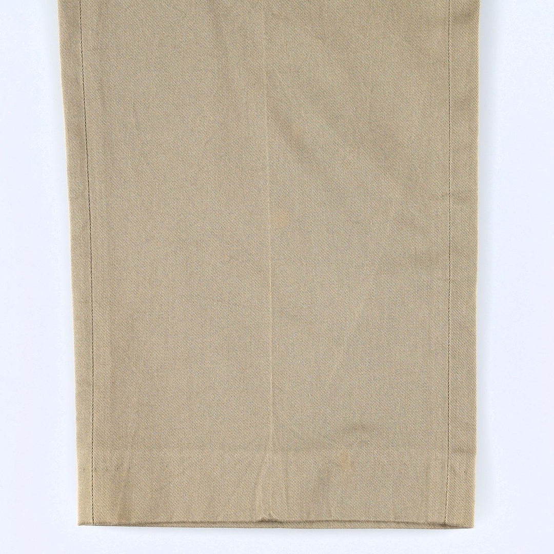 Vintage LLBean chino pants from the 1990s, men's size W36 (approx.). cotton Beige type Vintage Second Hand