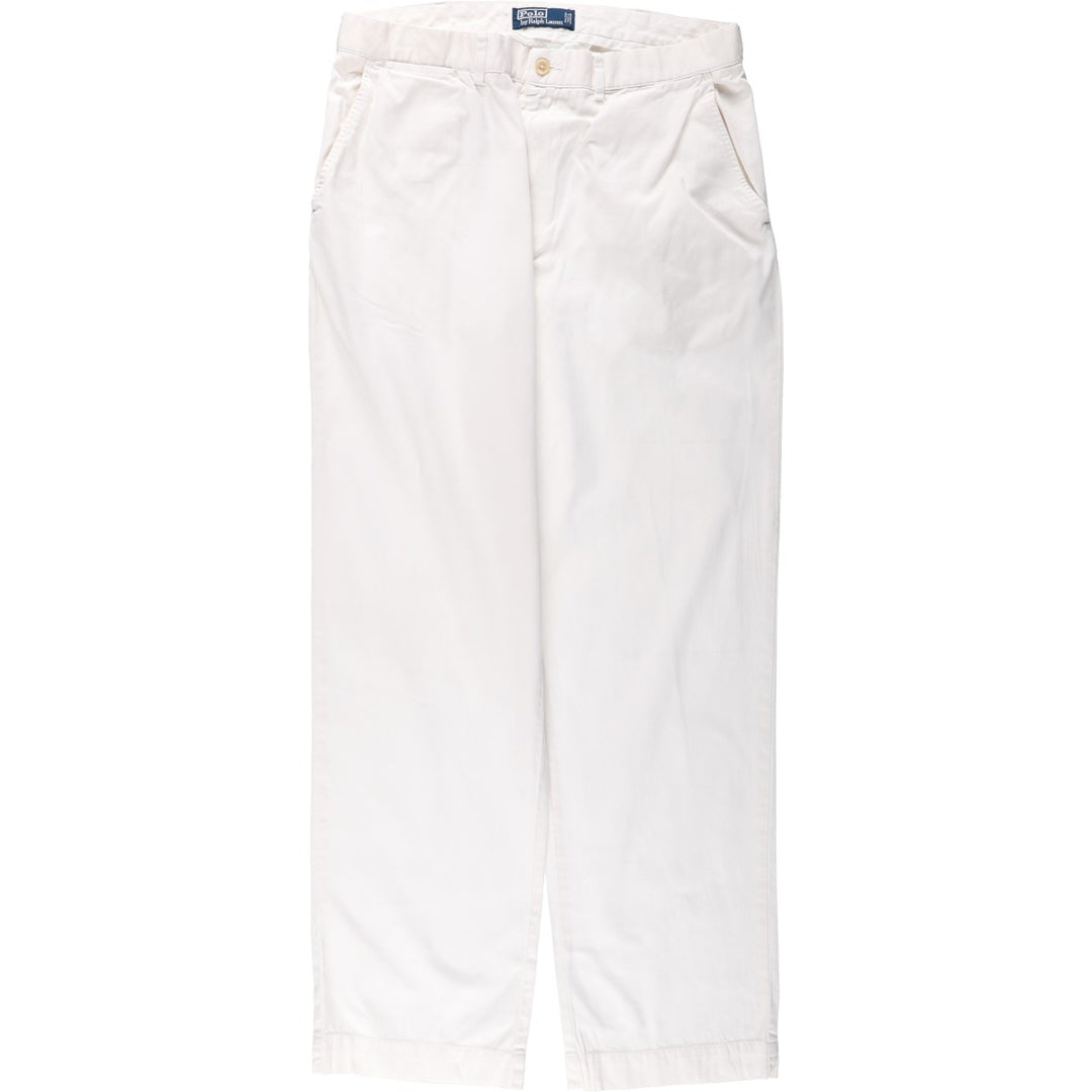 Ralph Lauren POLO by Ralph Lauren Chino Pants Men's W34 equivalent cotton white type Vintage Second Hand