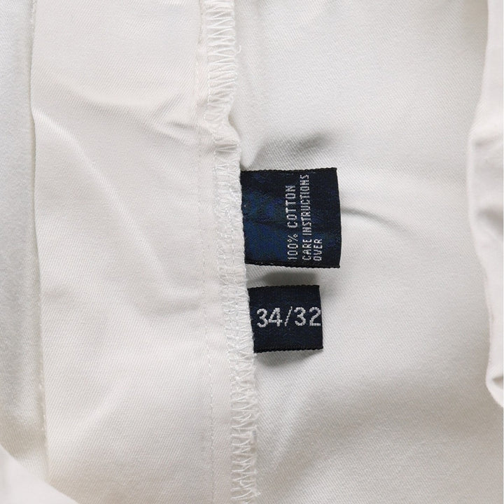 Ralph Lauren POLO by Ralph Lauren Chino Pants Men's W34 equivalent cotton white type Vintage Second Hand