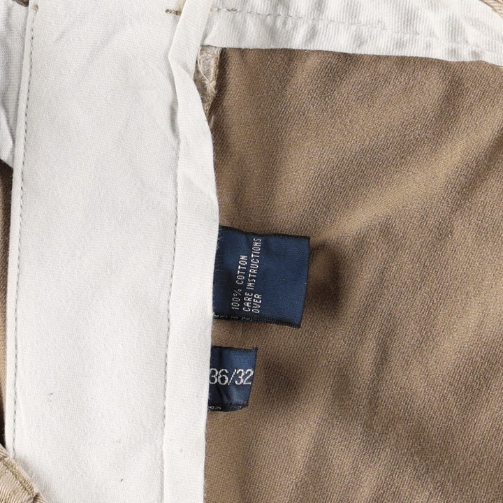 Ralph Lauren POLO by Ralph Lauren PROSPECT PANT chino pants, men's size W37 cotton beige type brown Vintage Second Hand
