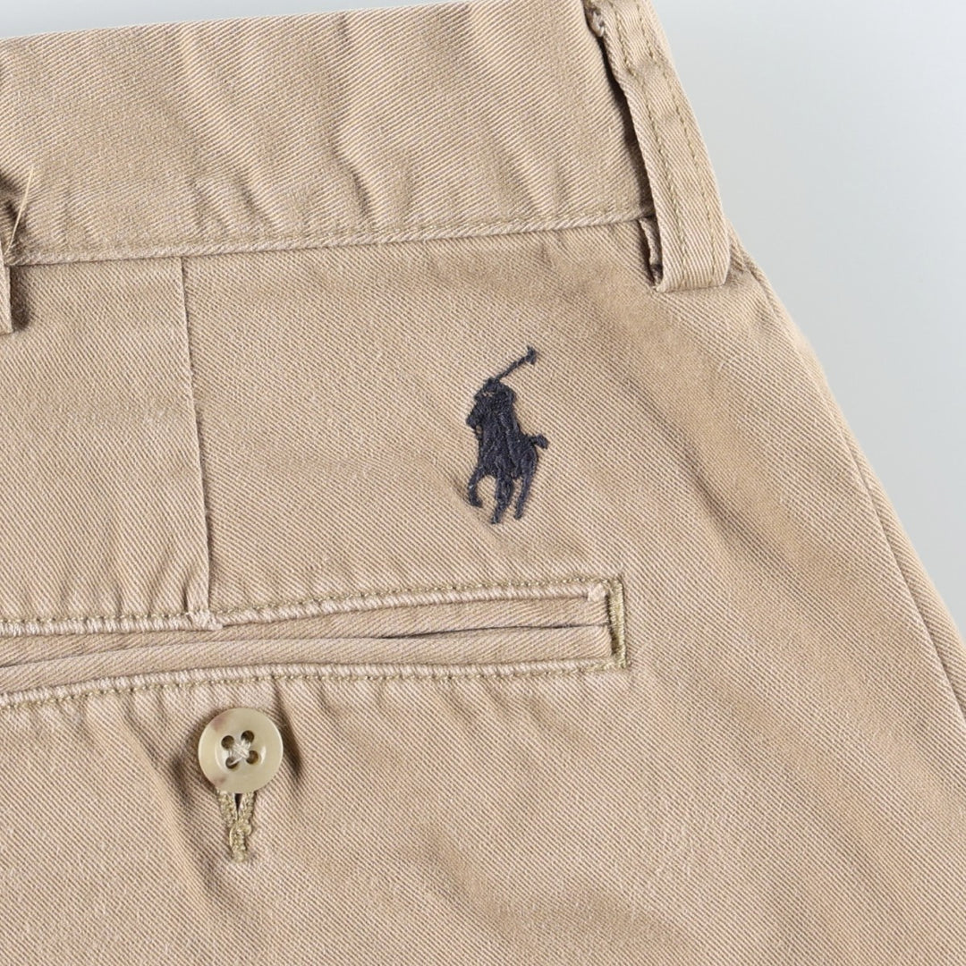 Ralph Lauren POLO by Ralph Lauren PROSPECT PANT chino pants, men's size W37 cotton beige type brown Vintage Second Hand