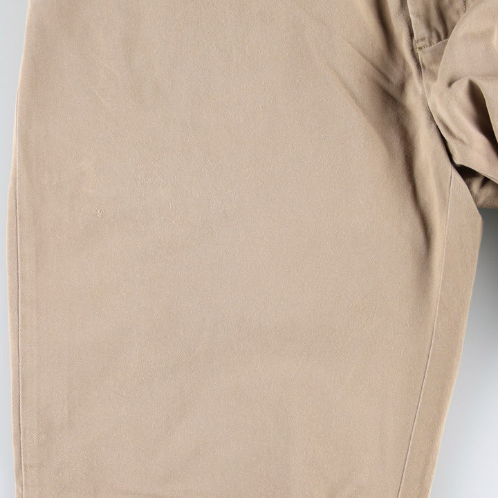 Ralph Lauren POLO by Ralph Lauren PROSPECT PANT chino pants, men's size W37 cotton beige type brown Vintage Second Hand