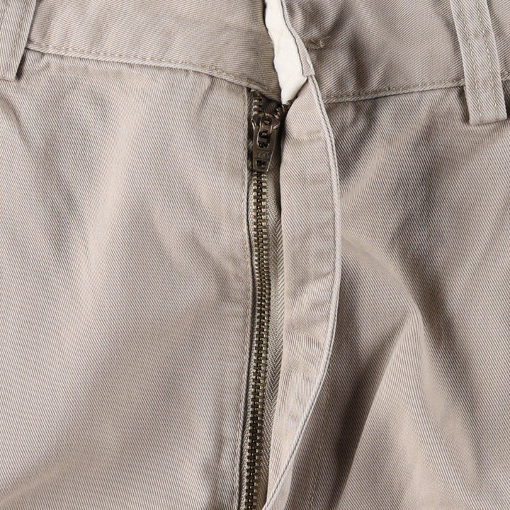 Ralph Lauren Polo by Ralph Lauren ANDREW PANT Two-Pleat Chino Pants Men's W34 (approx.) cotton Beige type Vintage Second Hand