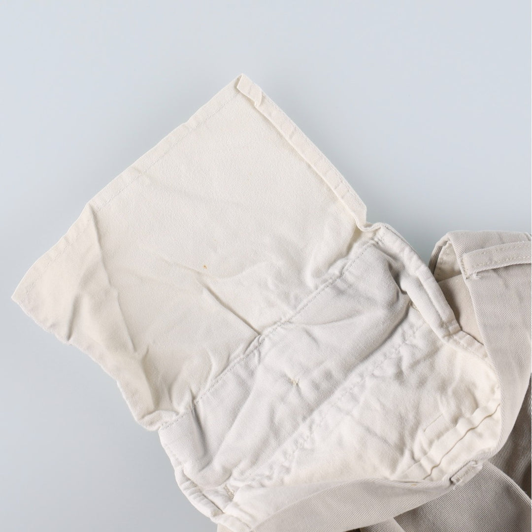 Ralph Lauren Polo by Ralph Lauren ANDREW PANT Two-pleat Chino Pants Men's W35 equivalent cotton Beige type Vintage Second Hand
