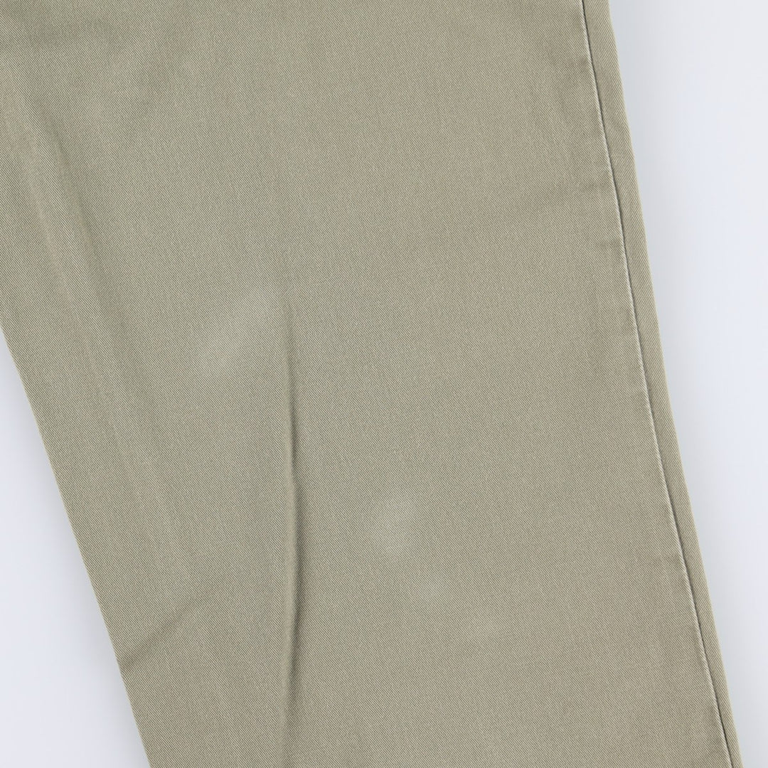 Ralph Lauren POLO by Ralph Lauren ANDREW PANT Two-pleat chino pants for men, equivalent to w37 cotton Beige type Vintage Second Hand