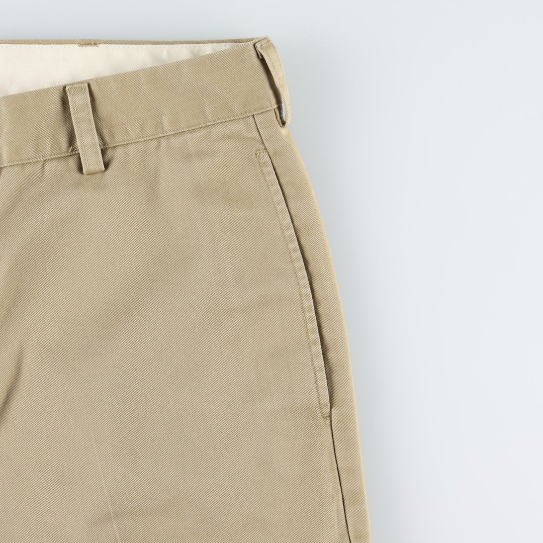 90s-00'S LLBean Standard Fit Chino Pants, Men's W36 (approx.), Vintage cotton beige type brown Vintage Second Hand